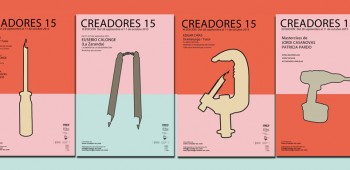 Promocional CREADORES 15 cuatro carteles
